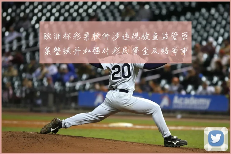 欧洲杯彩票软件涉违规被查监管密集整顿并加强对彩民资金及赔率审查