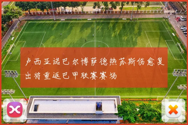 卢西亚诺巴尔博萨德热苏斯伤愈复出将重返巴甲联赛赛场